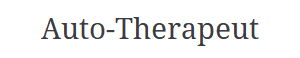 Auto-Therapeut